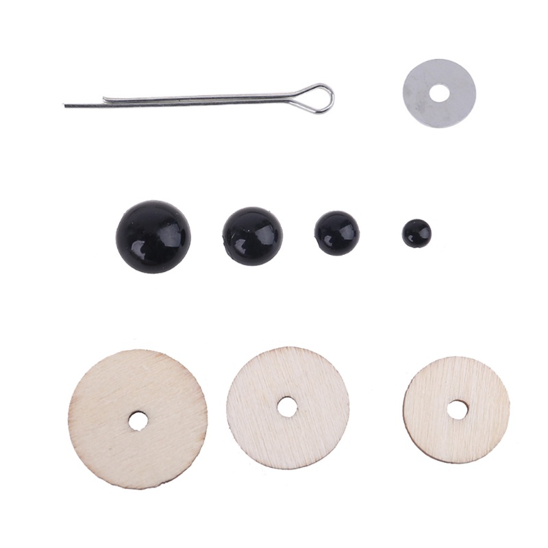 Bộ 566 Mắt Nhựa Tròn Có Thể Xoay Dùng Làm Búp Bê DIY