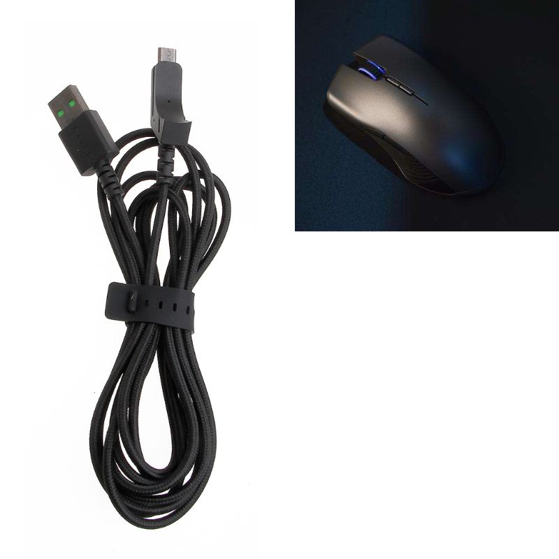 Dây Cáp Sạc USB Linh Hoạt Cho Chuột Chơi Game Razer Lancehead