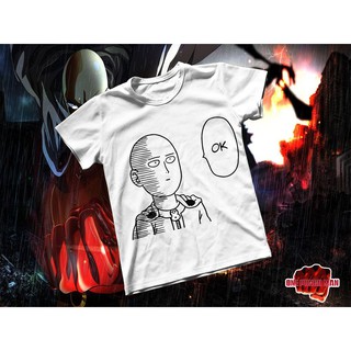Áo thun Cotton Unisex - Anime - One-Punch Man - Saitama cực tỉnh