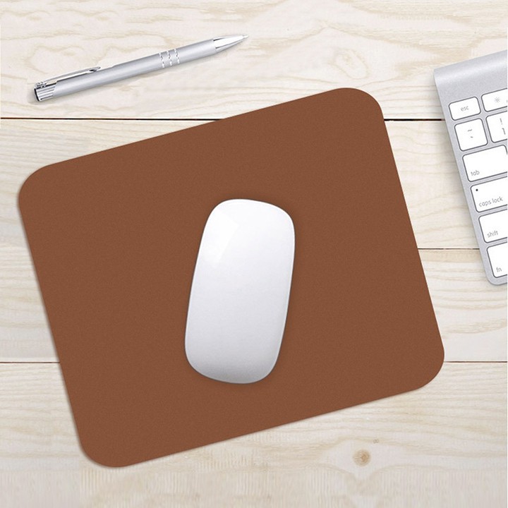 Miếng Lót Chuột Da Lucas (Mouse Pad) 270x210mm Nhiều Màu