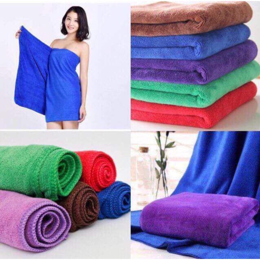 Khăn quấn body spa, khăn tắm salon, kt 70x140 chất Microfiber mềm mịn không xù lông thâm hút nước cực tốt