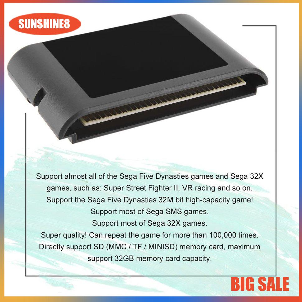 【SUN】Professional For SEGA MD Console Cartridge Vintage Console Cartridge