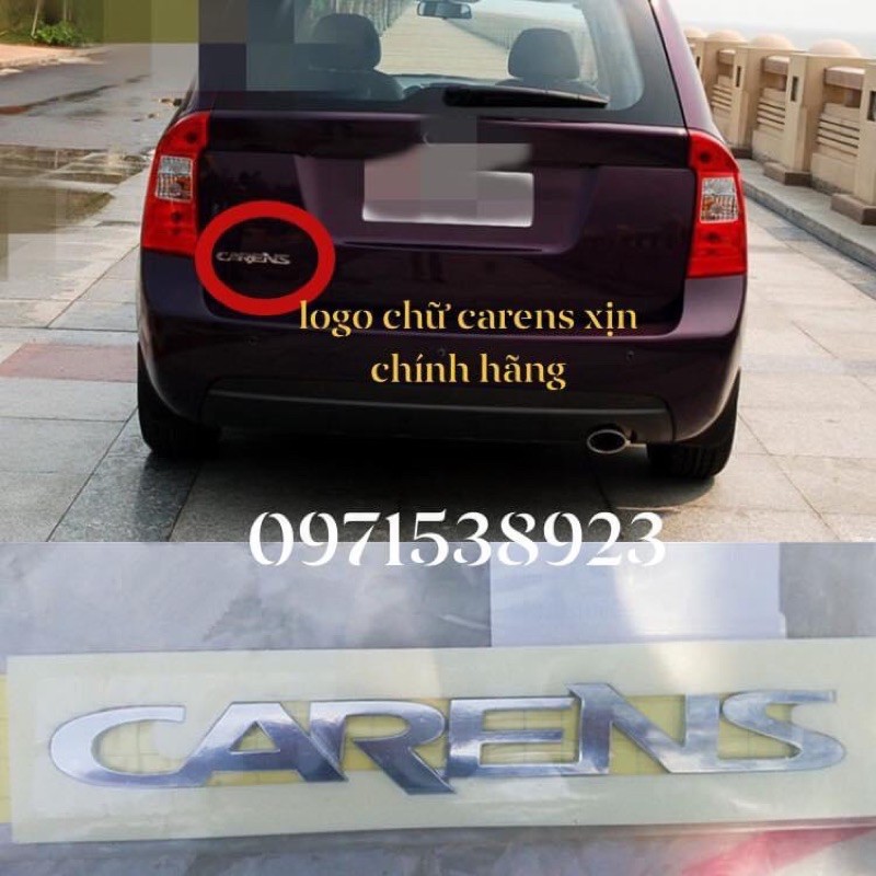 logo chữ kia carens xịn chính hãng mã sp 863101d000