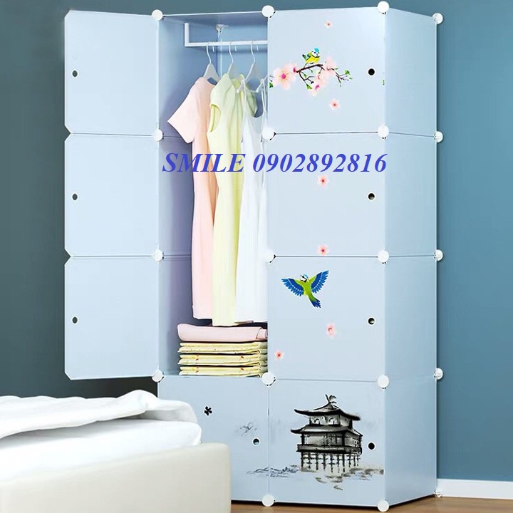 TỦ NHỰA LẮP GHÉP  8Ô THÔNG MINH NHIỀU MẪU ( CHỌN HÌNH THEO PHÂN LOẠI)