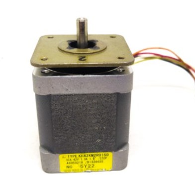 Động cơ bước 42, Step motor size 42 dày 49mm hãng NIDEC SERVO NEMA17 ngoại hình khá, có dây jack