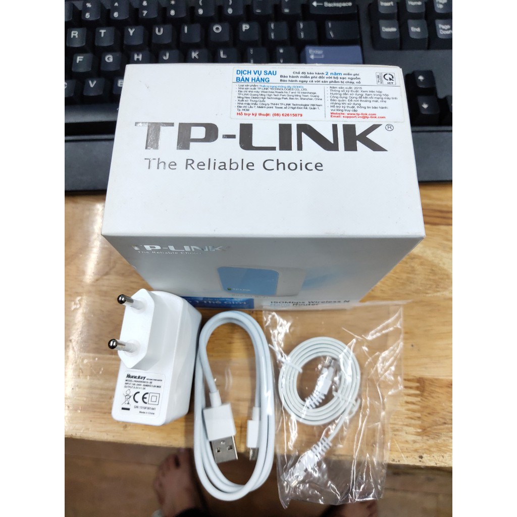 Phát wifi TP-Link TL-WR702N 150 Mbps-Hàng Chính hãng