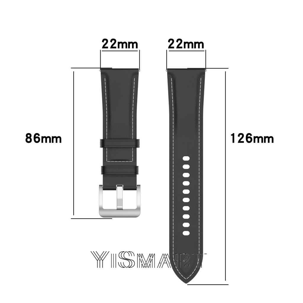 Dây Đeo Da Thay Thế Cho Đồng Hồ Thông Minh Huawei Watch GT3 Pro 20/22mm