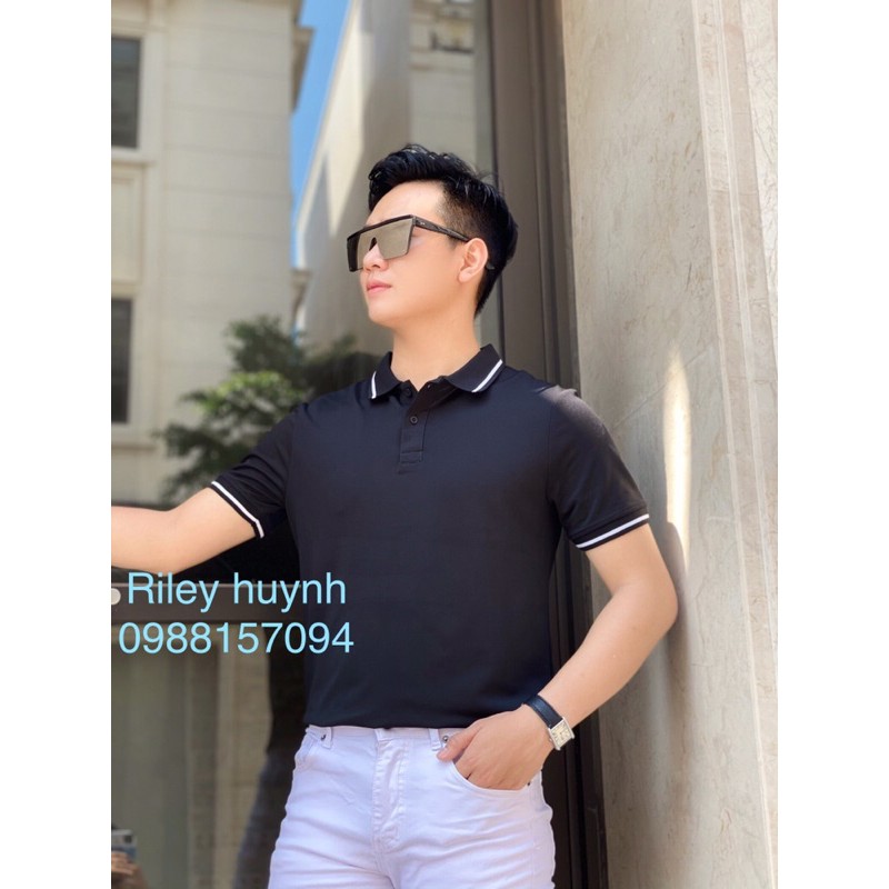 ÁO THUN NAM CỔ BẺ VIỀN riley huynh | BigBuy360 - bigbuy360.vn