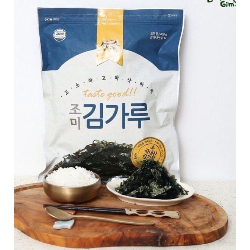 Rong biển ăn liền/Kim vụn Hàn Quốc Gói To 1kg (Mẫu mới 2022)