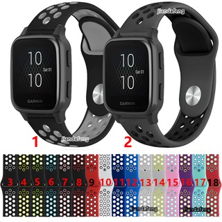 Dây Đeo Silicon Thể Thao Thoáng Khí Cho Đồng Hồ Thông Minh garmin venu sq