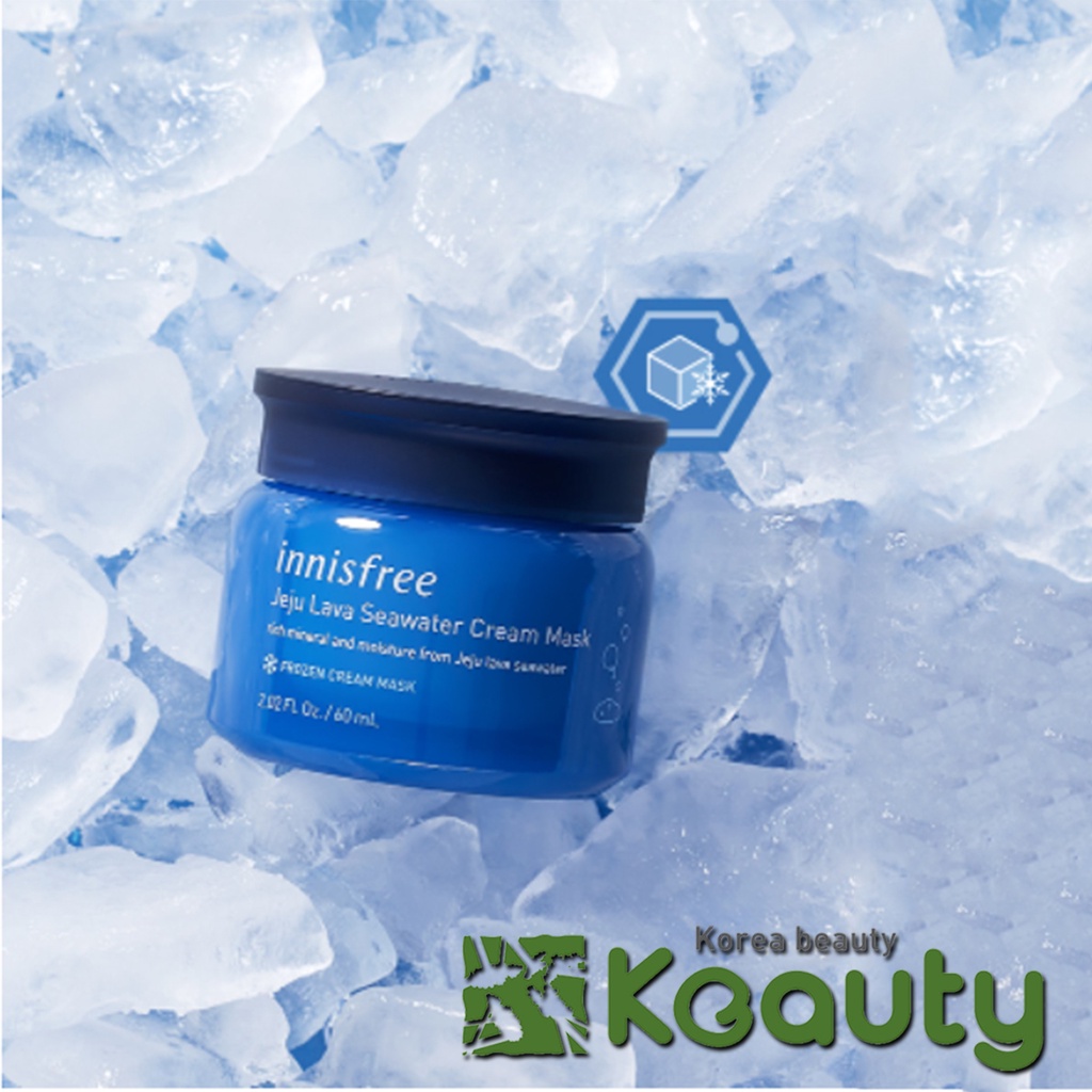 Mặt nạ kiêm kem dưỡng Innisfree Jeju Lava Seawater Cream Mask 60ml