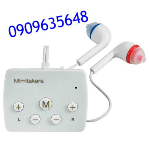 Máy trợ thính 2 tai nghe bluetooth pin sạc Mimitakara DP-6K5A