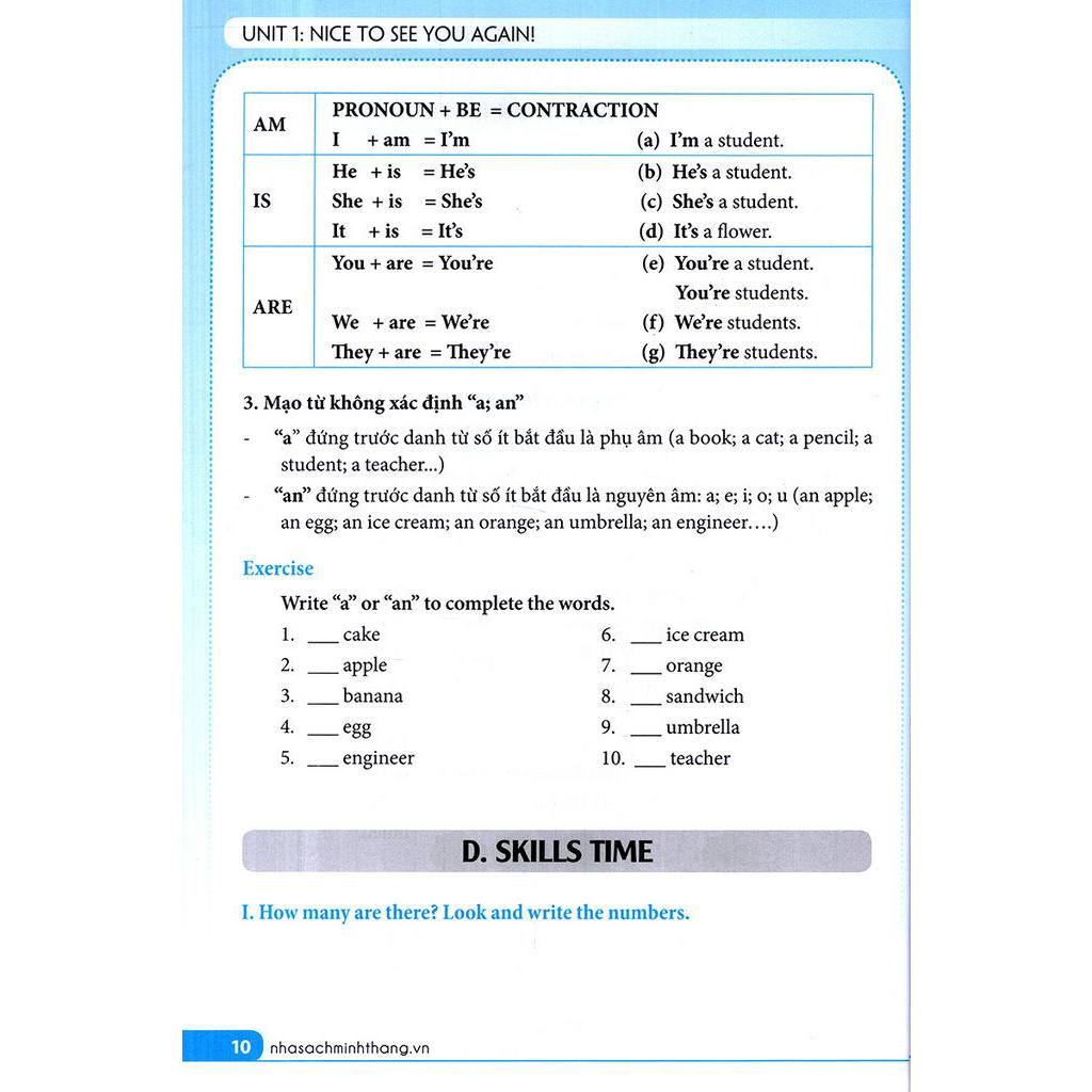 Sách Bài Tập Tiếng Anh Lớp 4 - Có Đáp Án