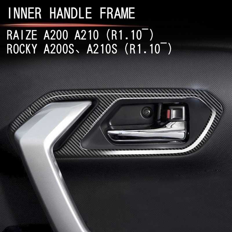 Khung Dán Tay Nắm Cửa Trong Xe Hơi Toyota Raize / GR 2020-2022