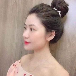 01 dây chun buộc tóc đính 16 hạt