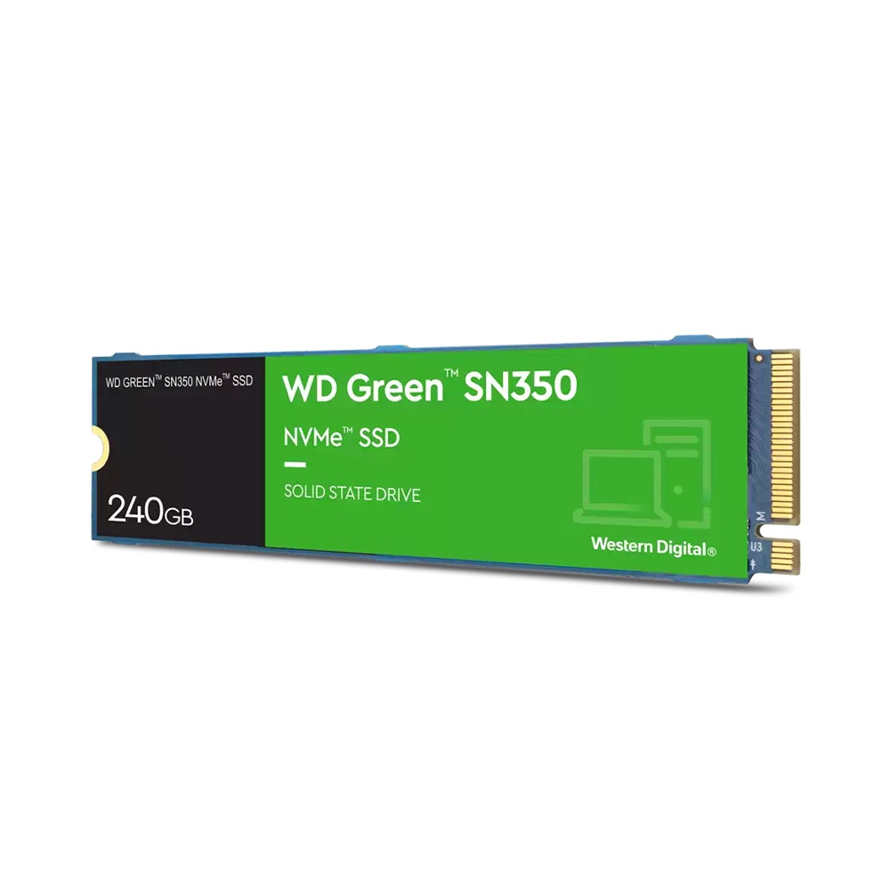 Ổ cứng SSD Western Digital Green SN350 PCIe Gen3 x4 NVMe M.2 240GB WDS240G2G0C | BigBuy360 - bigbuy360.vn