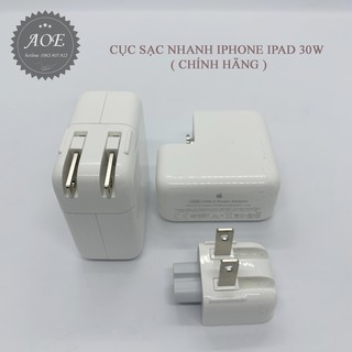 CỤC SẠC NHANH IPHONE IPAD 30W ( CHÍNH HÃNG )