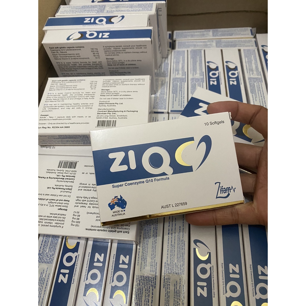 ZiQ10 sản phẩm chăm sóc sức khoẻ