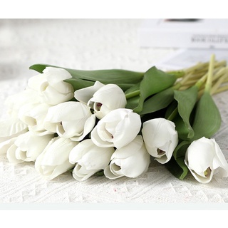 Hoa Tulip Nhân Tạo Trang Trí Nội Thất / Tiệc Cưới Chất Lượng Cao