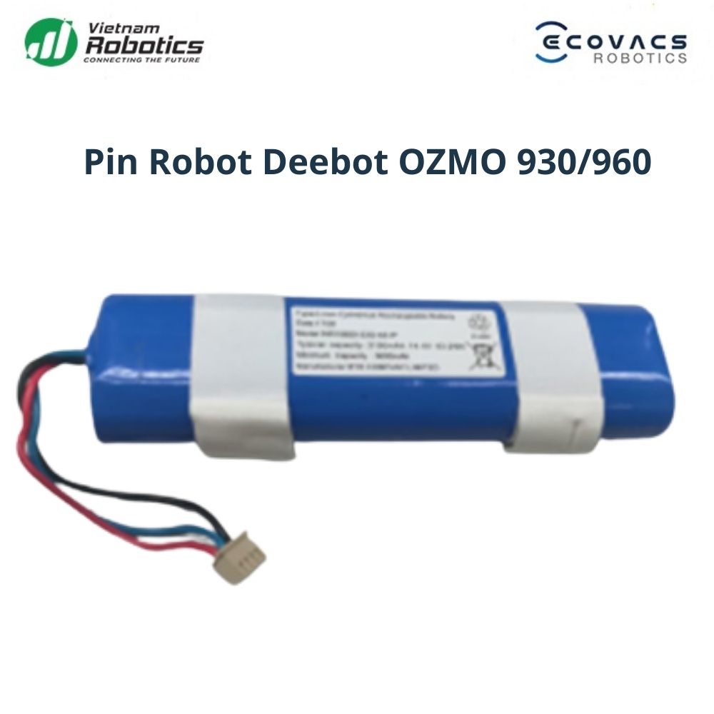 Pin Robot hút bụi Ecovacs Deebot OZMO 920/930/960/N8 - Hàng Chính Hãng