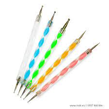 Set bút chấm bi 5 cây làm móng.
