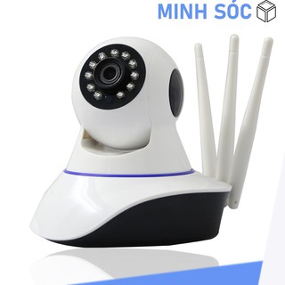 [DEAL TỐT] Camera wifi trong nhà Yoose 2.0 3 râu - Quay 360 độ chế đô ngày đêm - âm thanh - Chính hãng - bảo hành