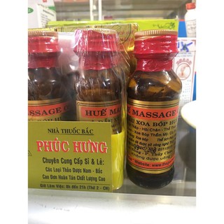 Freeship Dầu xoa massage Huế