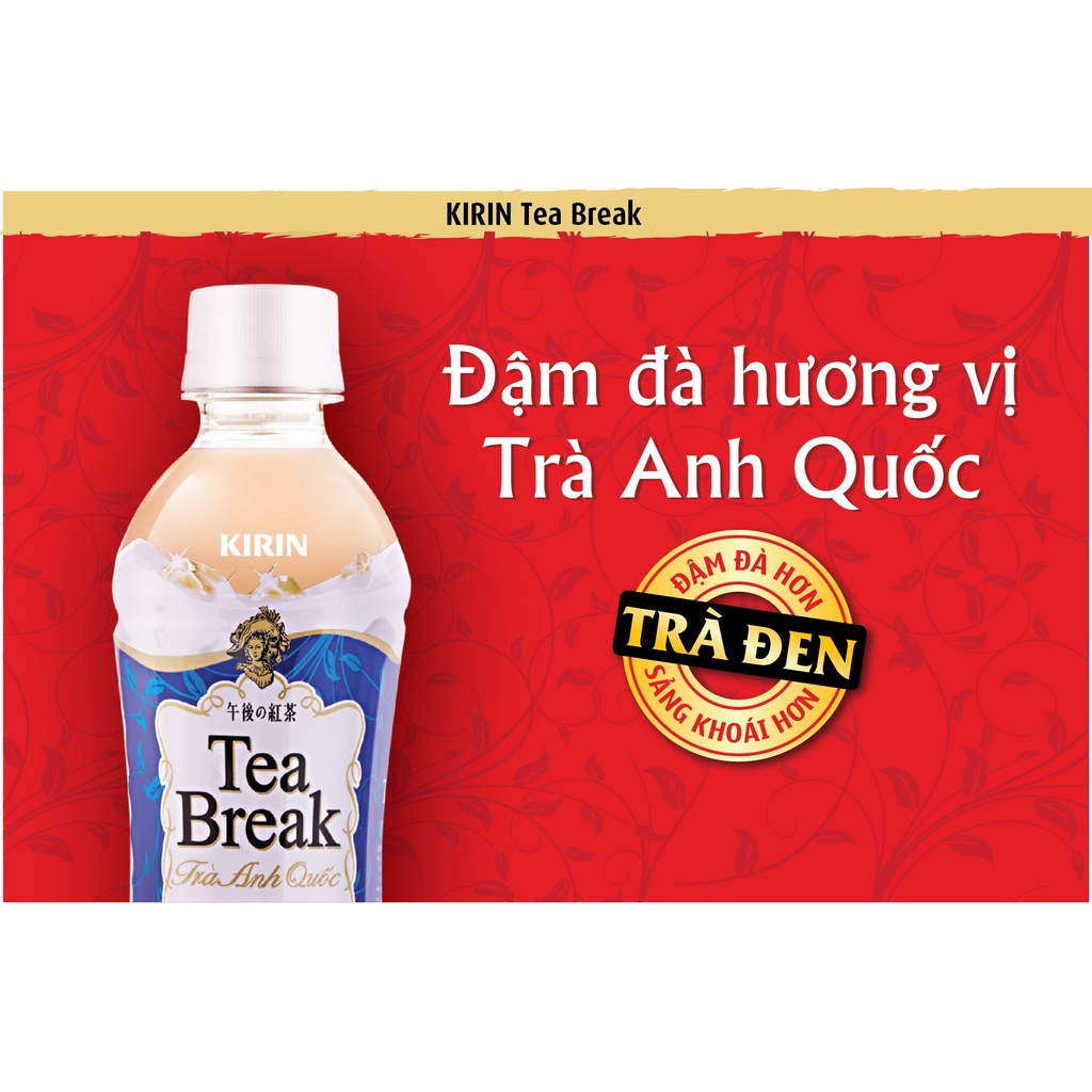 Trà sữa Kirin Latte/ Tea Break 345ml