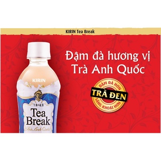 [CHAI LẺ] Trà sữa Kirin Latte/ Tea Break 345ml