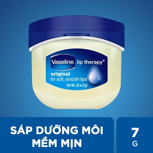 [Mã COSUI5 giảm 8% đơn 150K] Bộ 2 sáp dưỡng môi Vaseline dạng hũ 7g: Hồng Xinh và Mềm Mịn (7gx2)