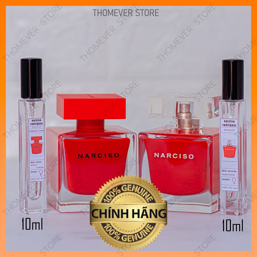NEW 2020 | Nước Hoa Nữ Narciso Rodriguez | Narciso Rouge [ Mẫu Thử ]