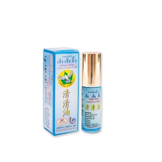 ❝ 1 lốc 12 chai dầu gió lăn cheng cheng thái lan xanh 5ml❞
