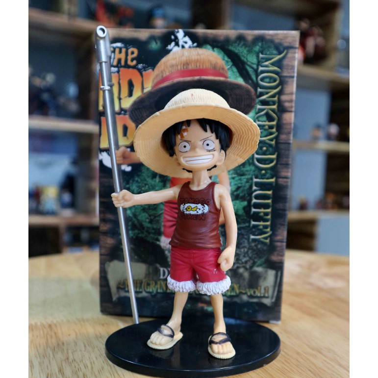 Mô hình One Piece - Mô hình Luffy Kid lúc nhỏ rõ nét chi tiết dễ thương