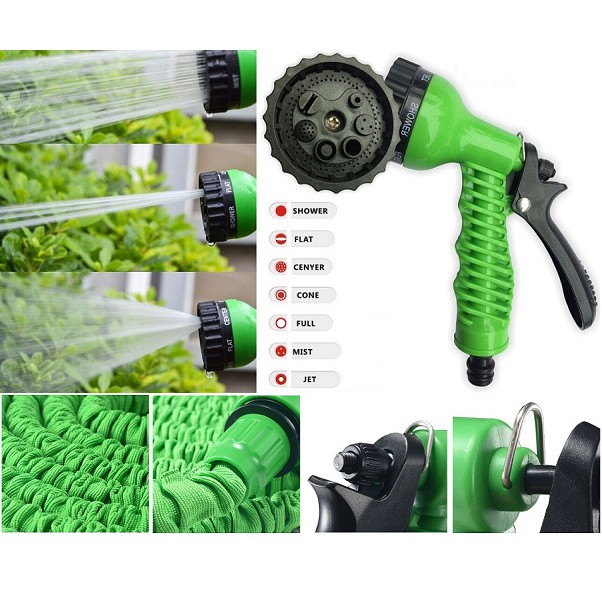 Bộ Vòi Xịt Rửa Tưới Cây Co Giãn MAGIC HOSE 15M