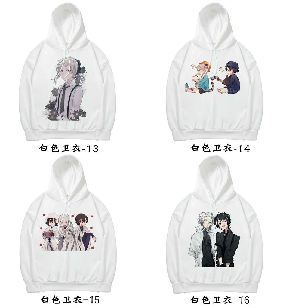 Áo Hoodie Truyện Tranh Bungo Stray Dogs giá tân xưởng