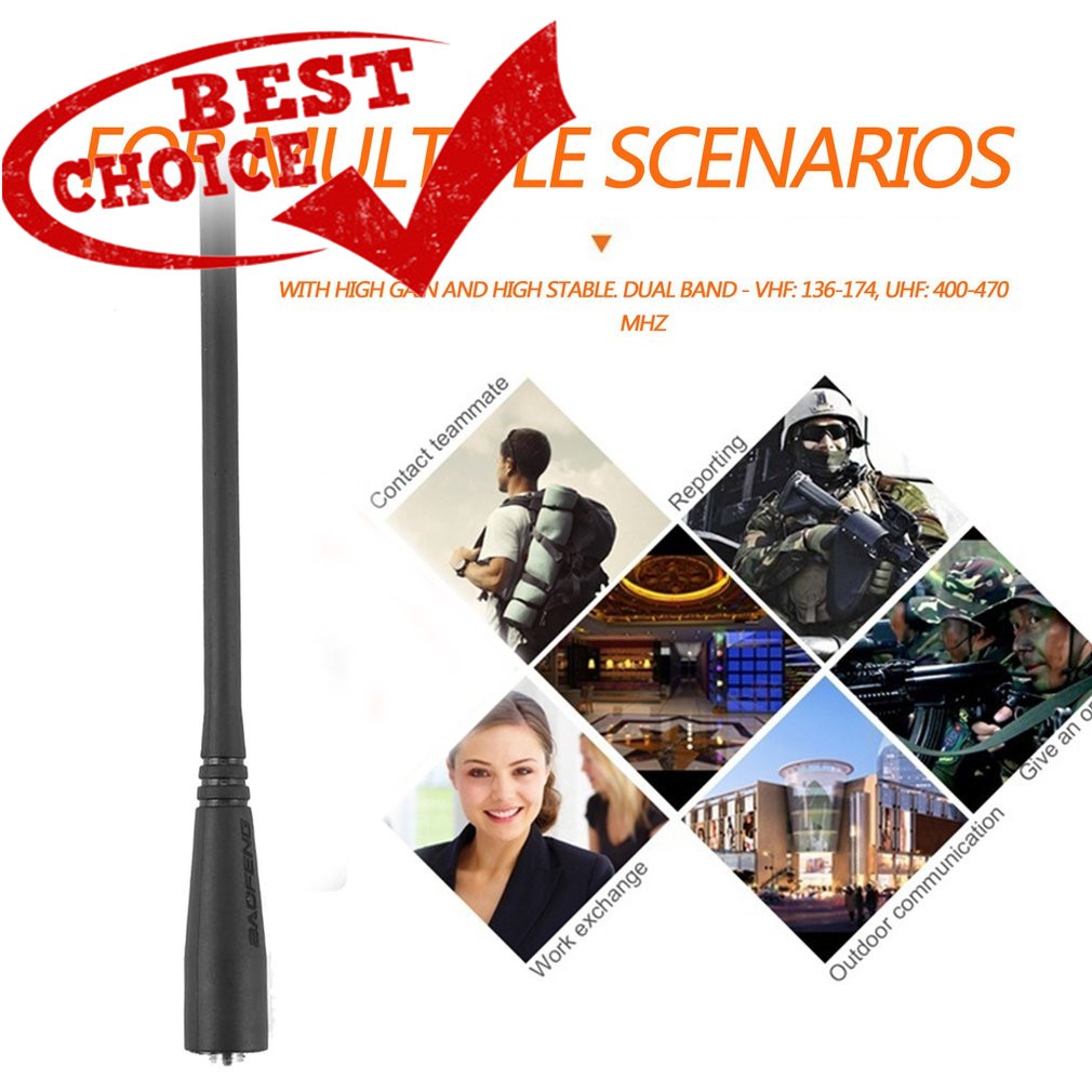 1 Ăng Ten Sma Cho Radio Baofeng Uv5R Baofeng