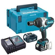 Máy siết bu lông dùng pin Makita DTW1001Z 18V, 19mm, không chổi than, 3 cấp độ tốc độ