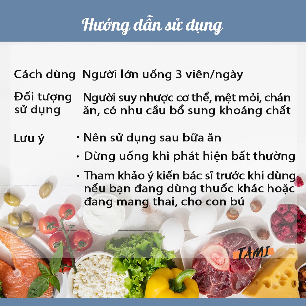 Viên uống Khoáng tổng hợp DHC Nhật Bản bổ sung 10 chất khoáng tăng cường sức khỏe 30 ngày TM-DHC-MIN30