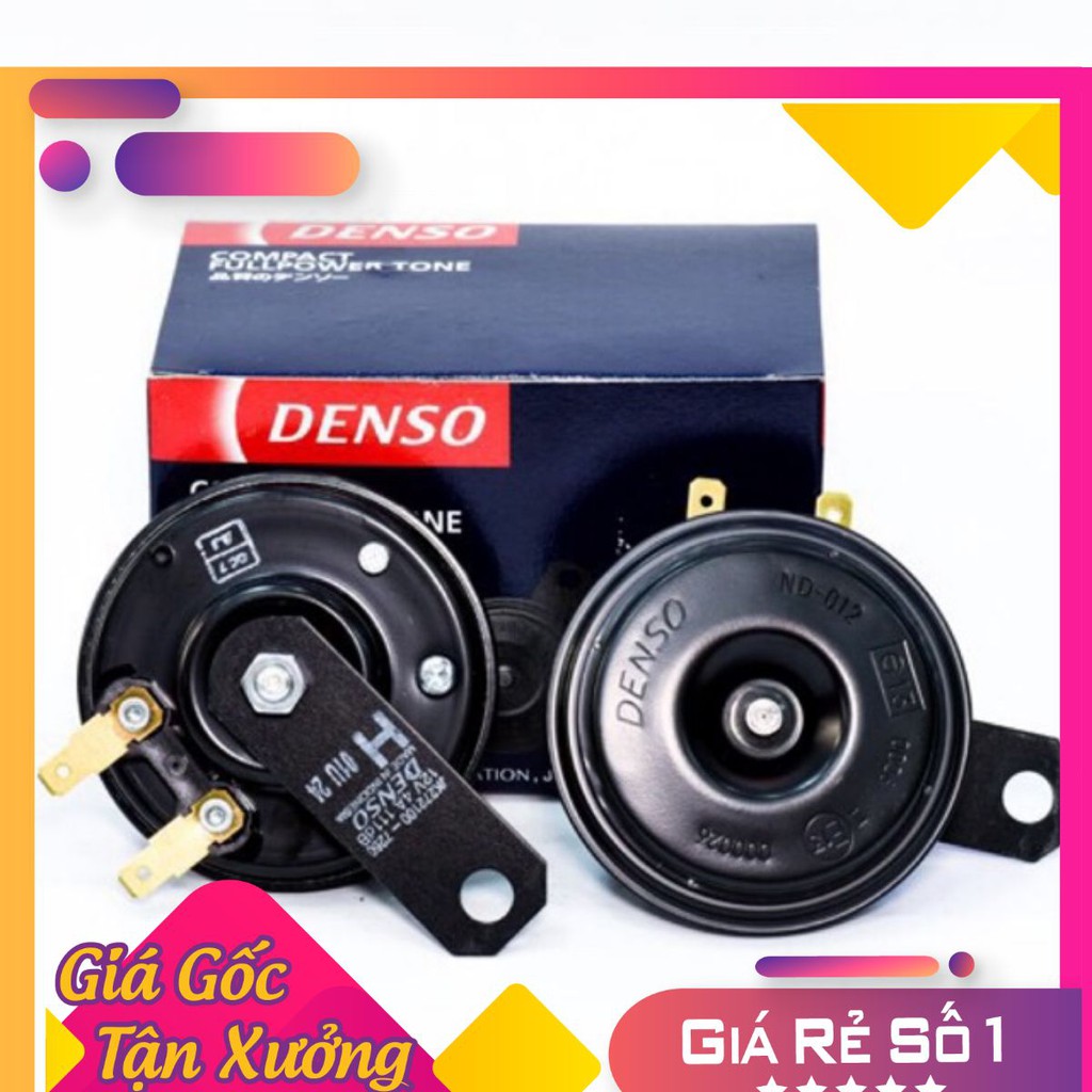 Kèn denso [RẺ NHẤT SÀN] gắn xe máy hoặc ô tô - giá 1 cặp