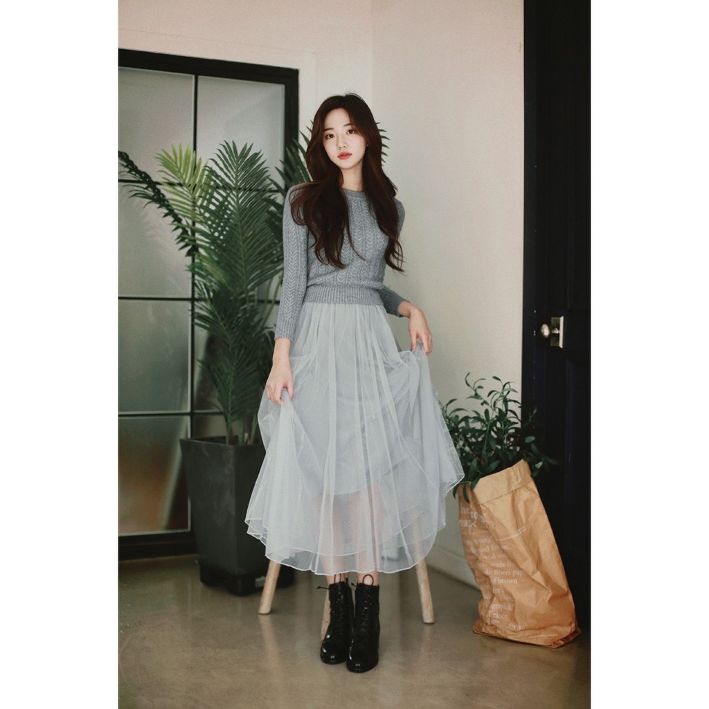 Jenny Skirt - Chân váy lưới