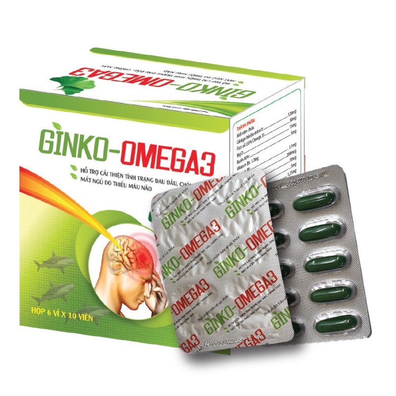 Bổ Não Ginko-Omega3