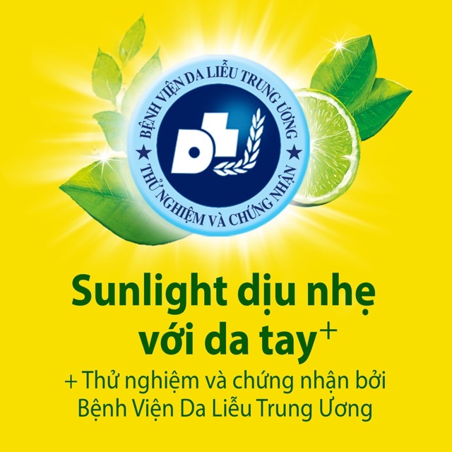 Nước Rửa Chén Sunlight Chanh Can 3.6Kg ( Bao bì mới thân thiện môi trường)