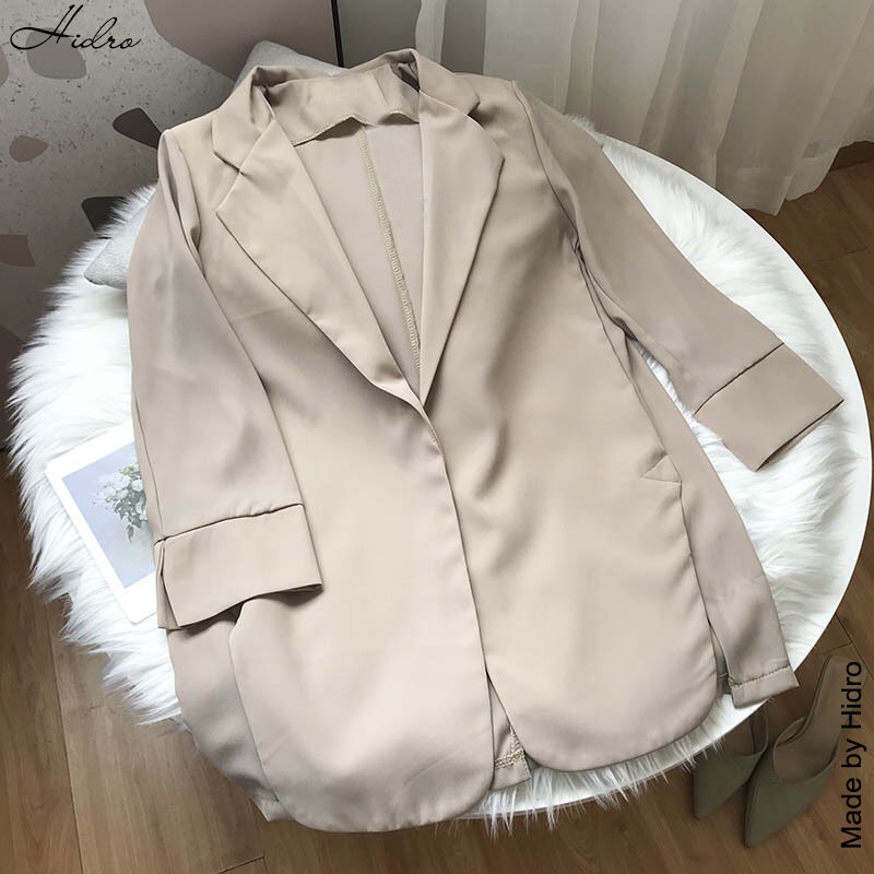 HIDRO Áo blazer trơn dáng ôm AB001 | BigBuy360 - bigbuy360.vn