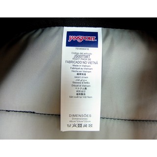 Jansport Big Student Black Original Backpack