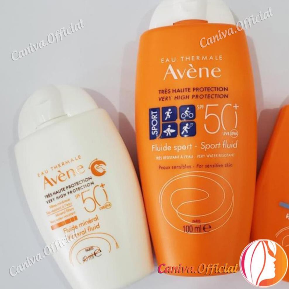 Kem Chống Nắng Avene Fluide Sport Spf 50+ Cho Da Nhạy Cảm 100ml