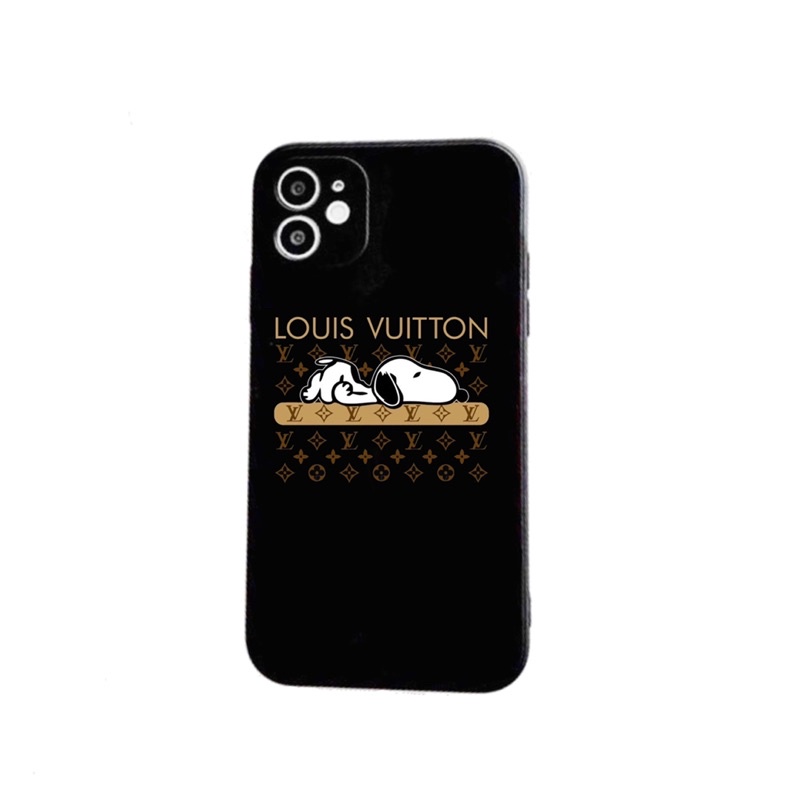 Ốp lưng hình logo bbr and snopy lv cạnh vuông giả ip12 5/5s/6/6plus/6s/6splus/7/7plus/8/8plus/x/xr/xs/11/12/pro