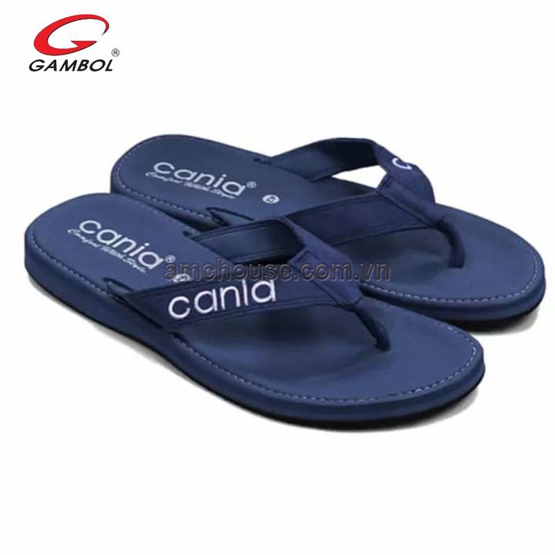 Dép Thái Lan xỏ ngón nam GAMBOL - CANIA 11266 - XANH NAVY