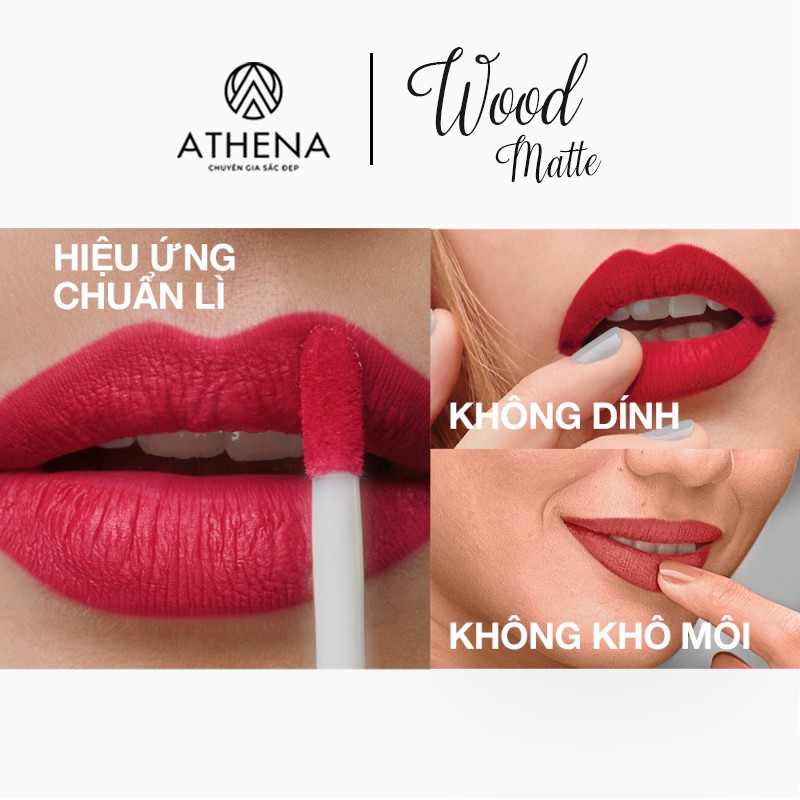 [SP CHÍNH HÃNG] Son Kem Lì WOODS MATTE Lâu Trôi Với 2 Tông Màu Tùy Chọn (5g) | BigBuy360 - bigbuy360.vn
