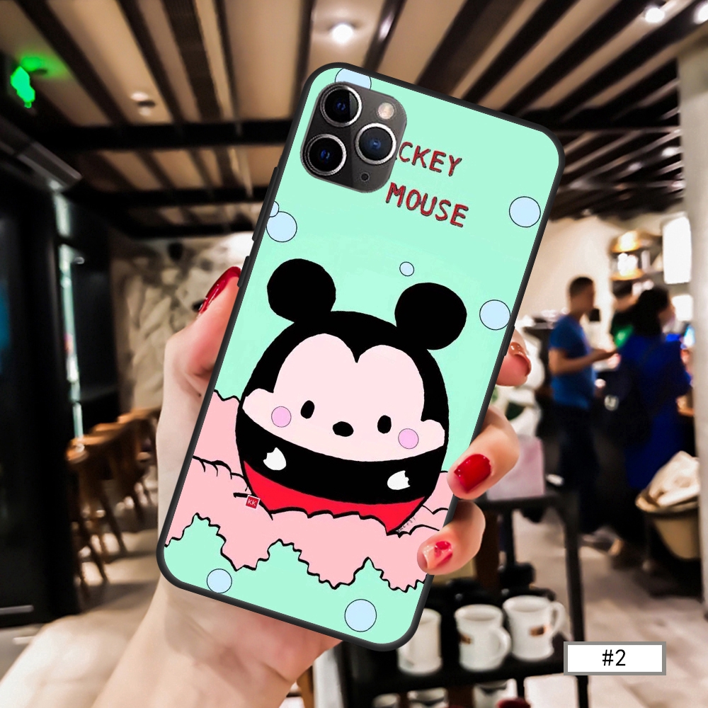 Ốp điện thoại in hình Mickey Minnie dễ thương cho IPhone11 Pro Max Pro 11 XS MAX XR X 7 8 6 Plus 6s