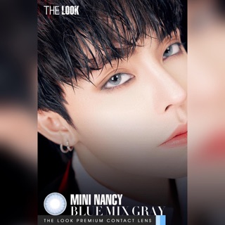 Kính áp tròng mini nancy blue mix gray & honey premium